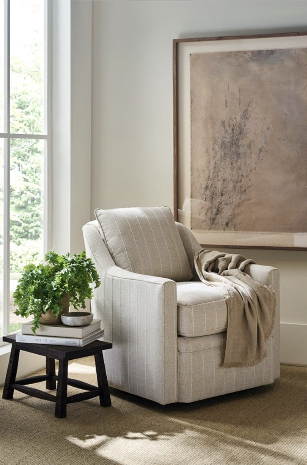 Hollins Swivel Chair, Express