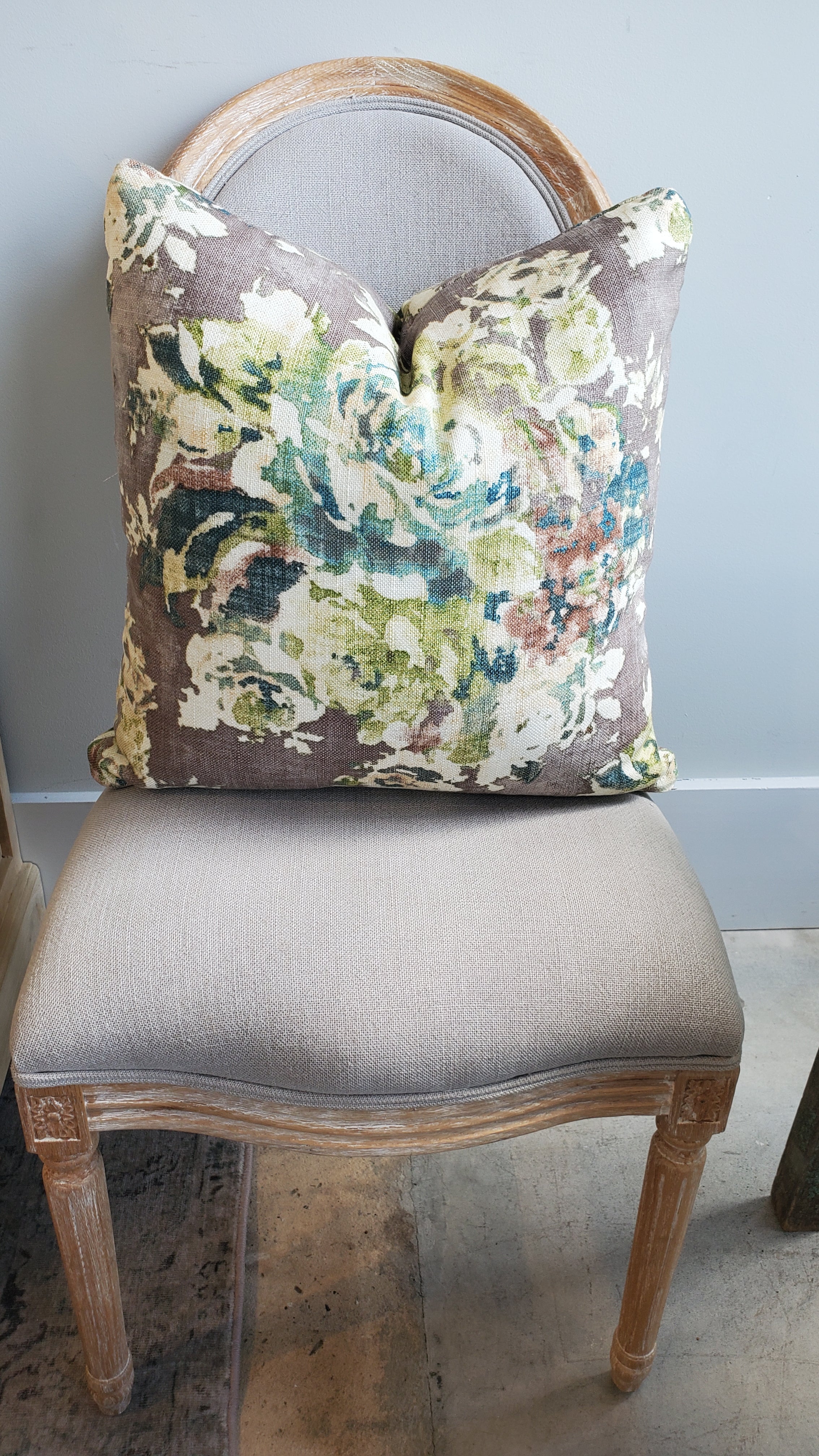 Rowe Provence Custom Linen Pillow