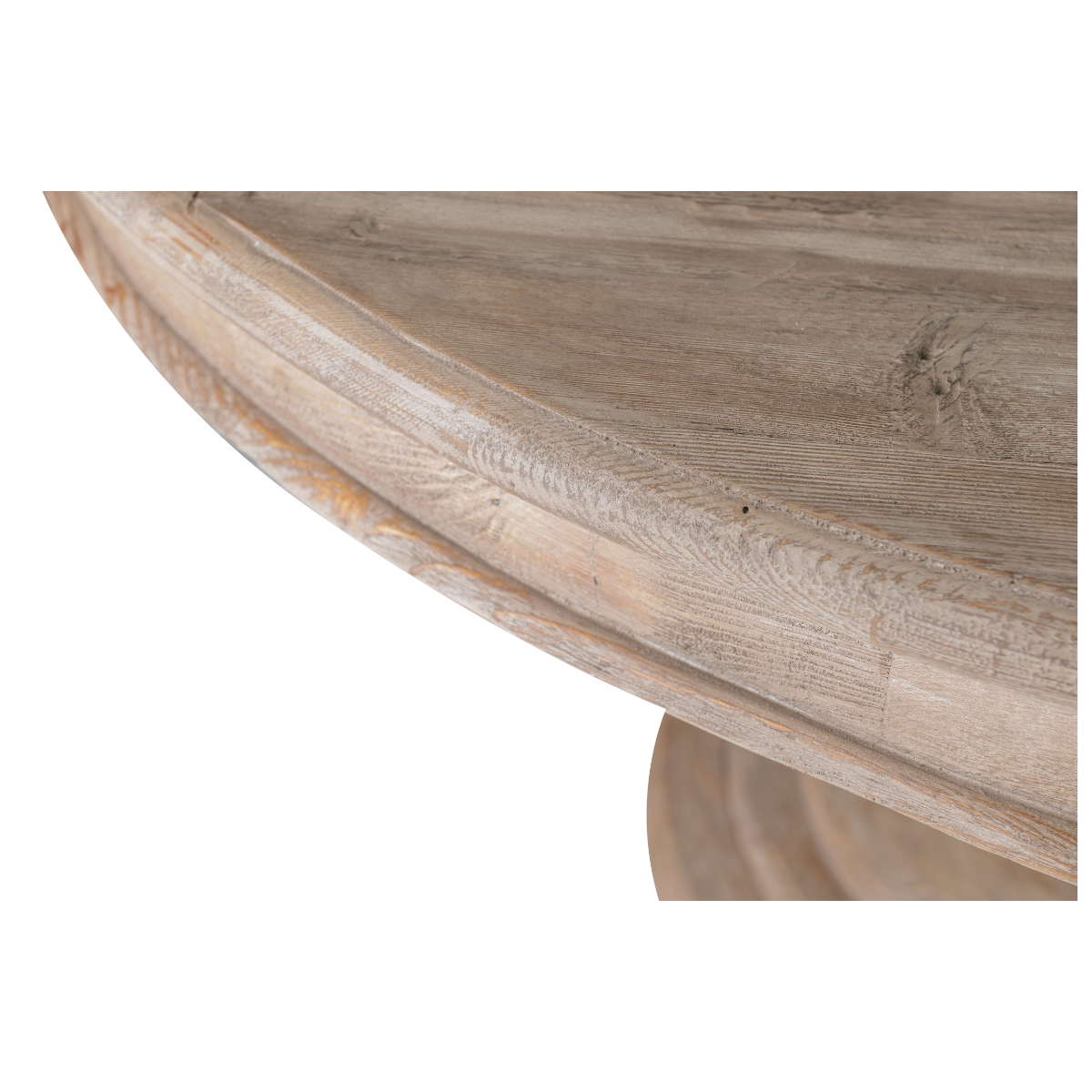 Reclaimed Pine 60" Distressed Round Table