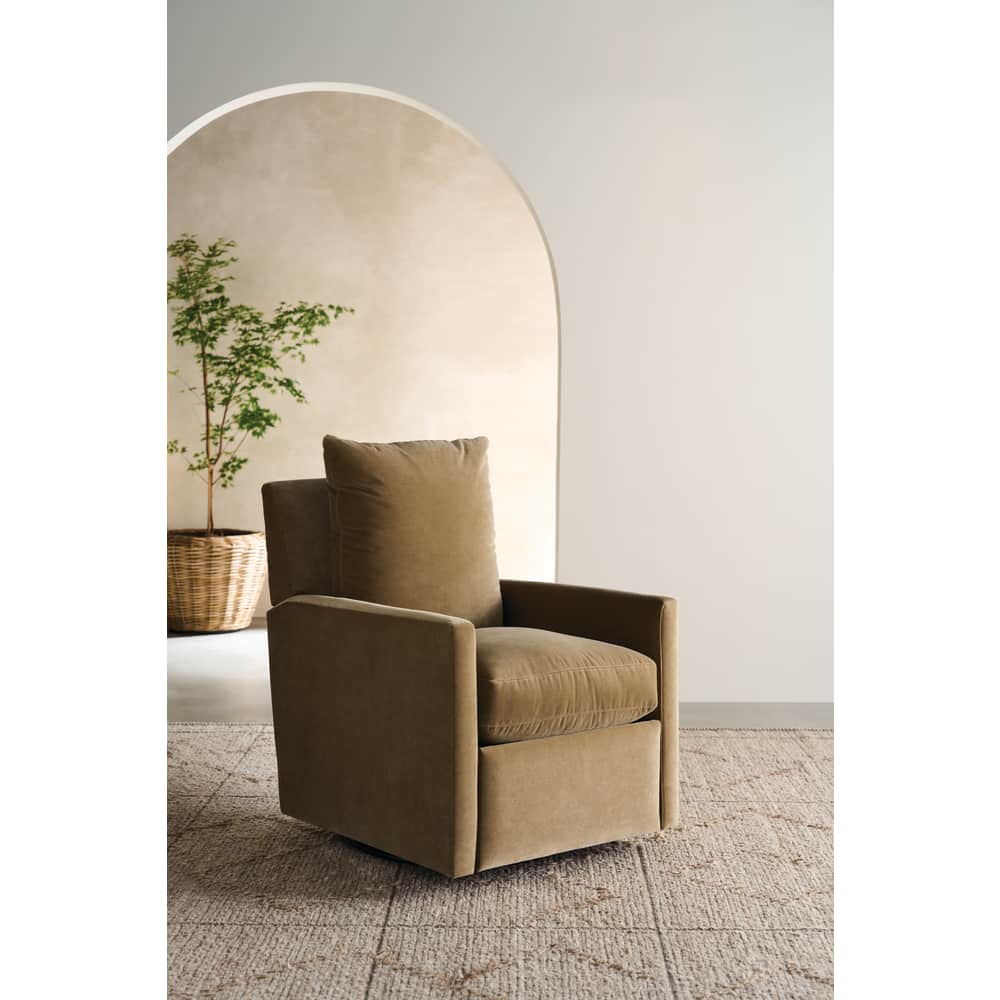 Lilah Quick Ship Manual Swivel Recliner