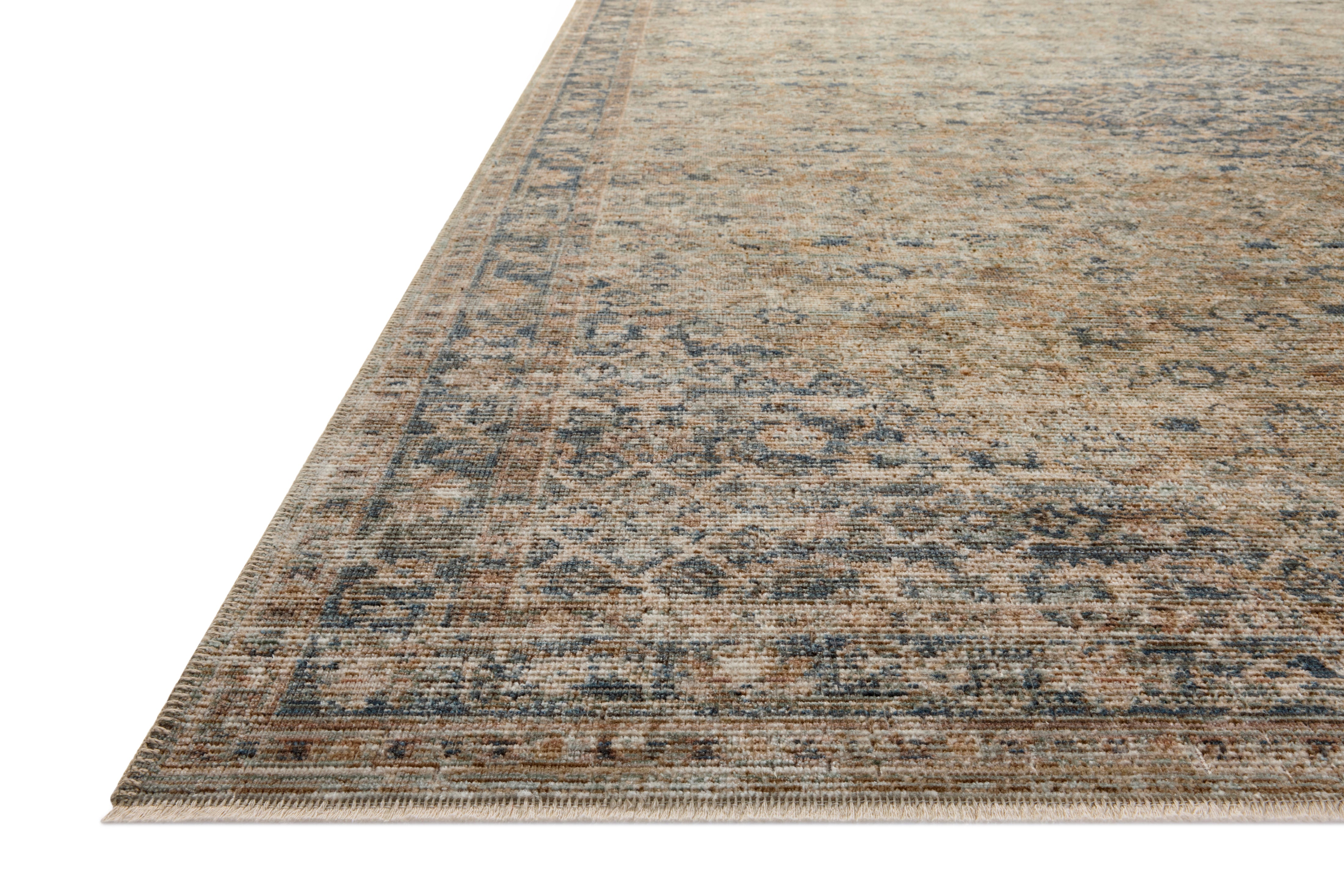 Heritage Sage Navy Rug