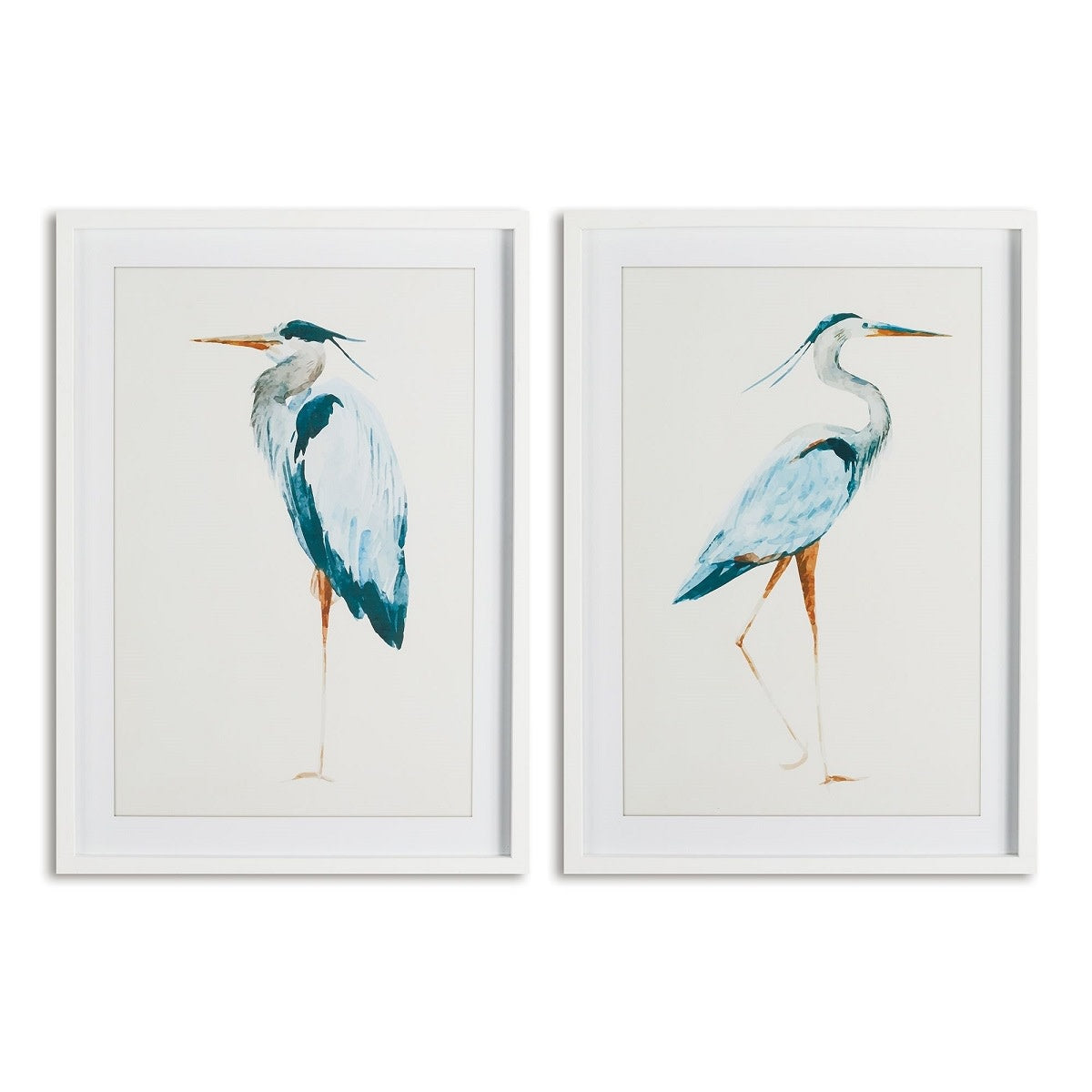 Blue Heron Prints (Set of 2)